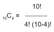 combinatorics and permutations on the GMAT, combination math on the gmat