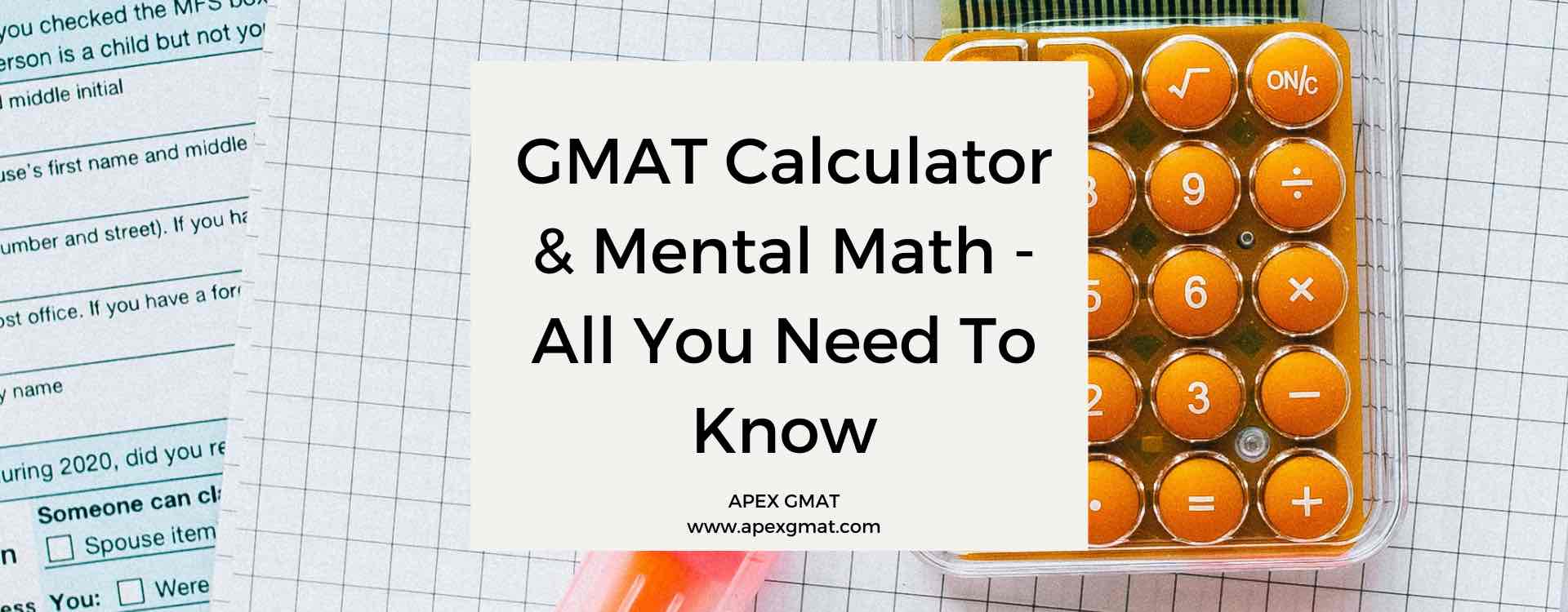 Can You Use a Calculator on the GMAT?